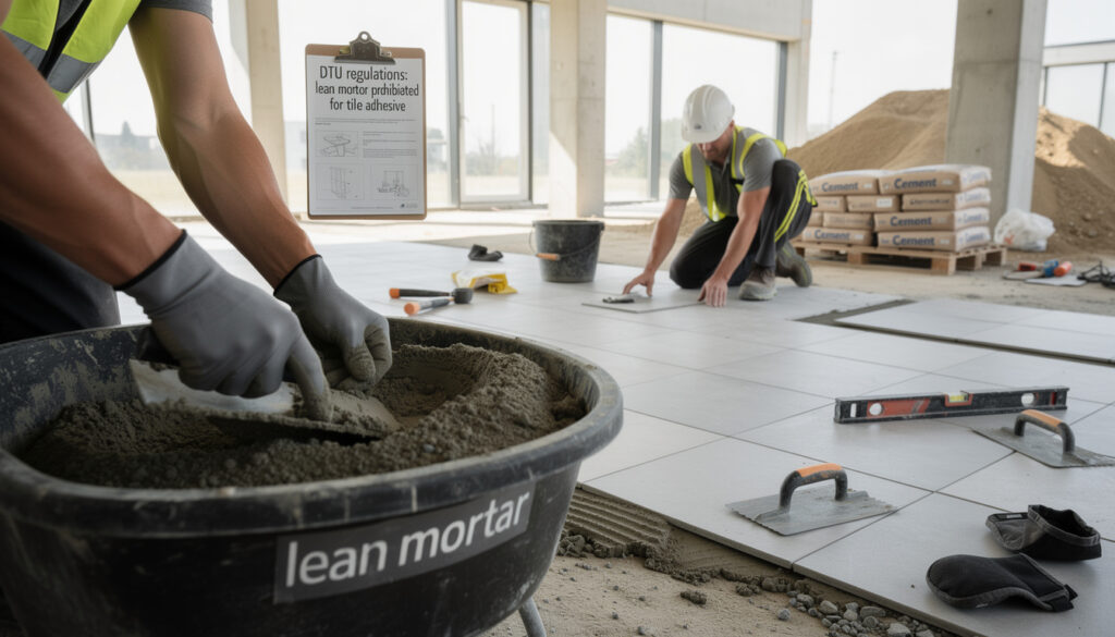 découvrez pourquoi le mortier maigre est interdit dans la chape couscous selon le dtu, et quelles sont les bonnes pratiques pour une pose de carrelage conforme et durable.