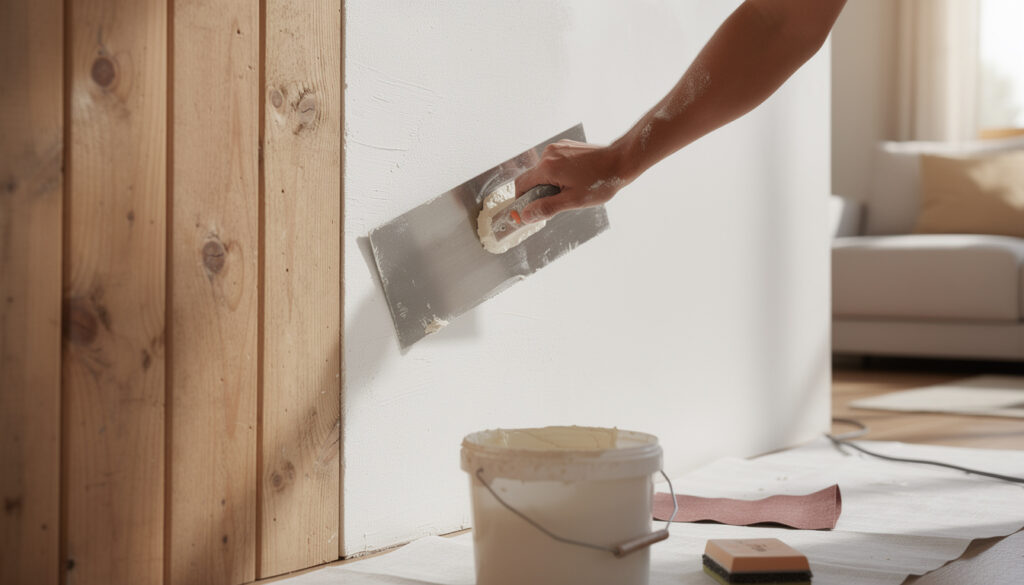 découvrez comment réussir la transformation de vos murs en recouvrant un lambris avec de l'enduit grâce à nos conseils pratiques et étape par étape.