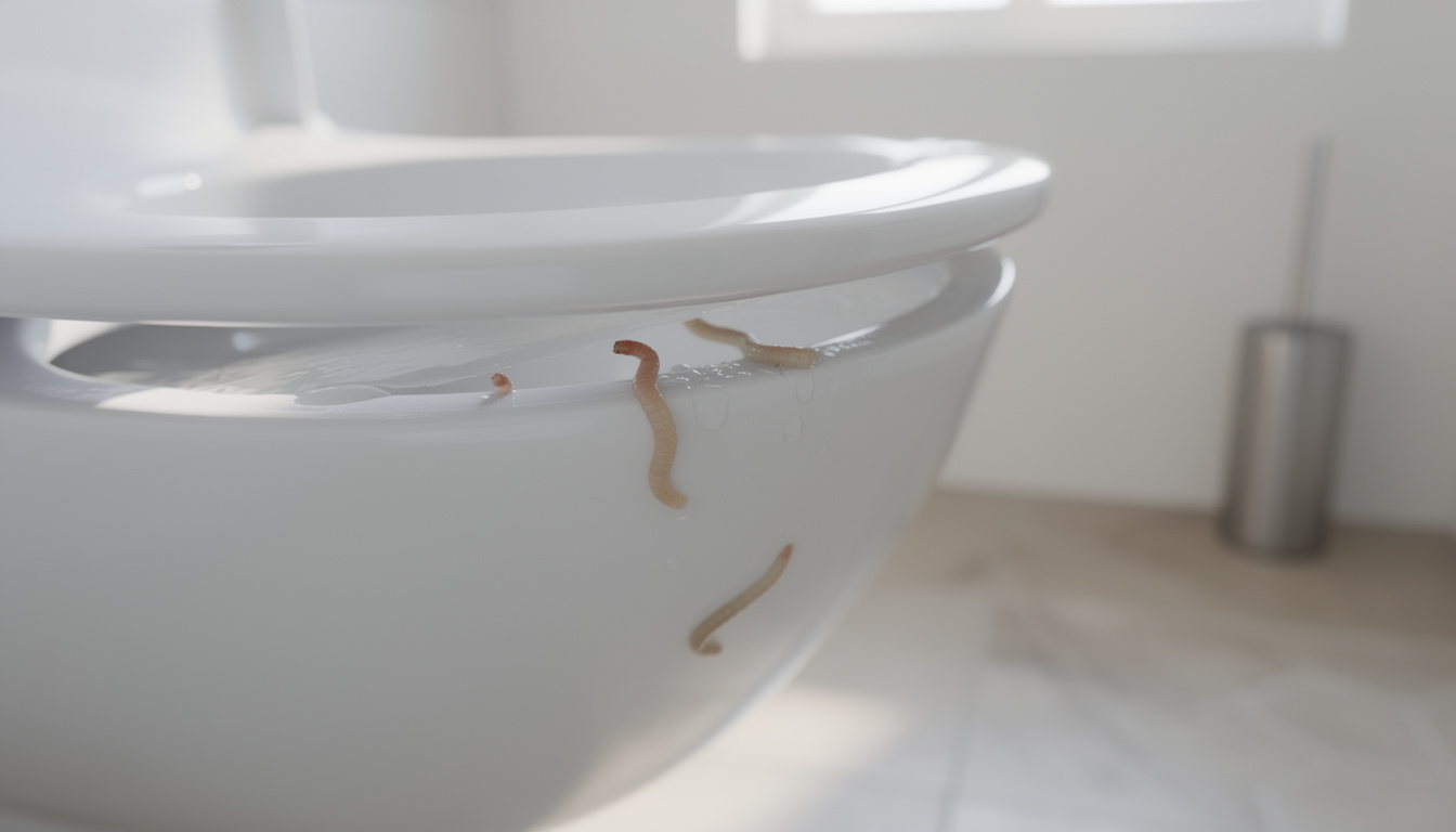 découvrez pourquoi des vers réapparaissent dans les toilettes après une période d'absence et comment prévenir leur apparition pour maintenir un environnement propre et sain.